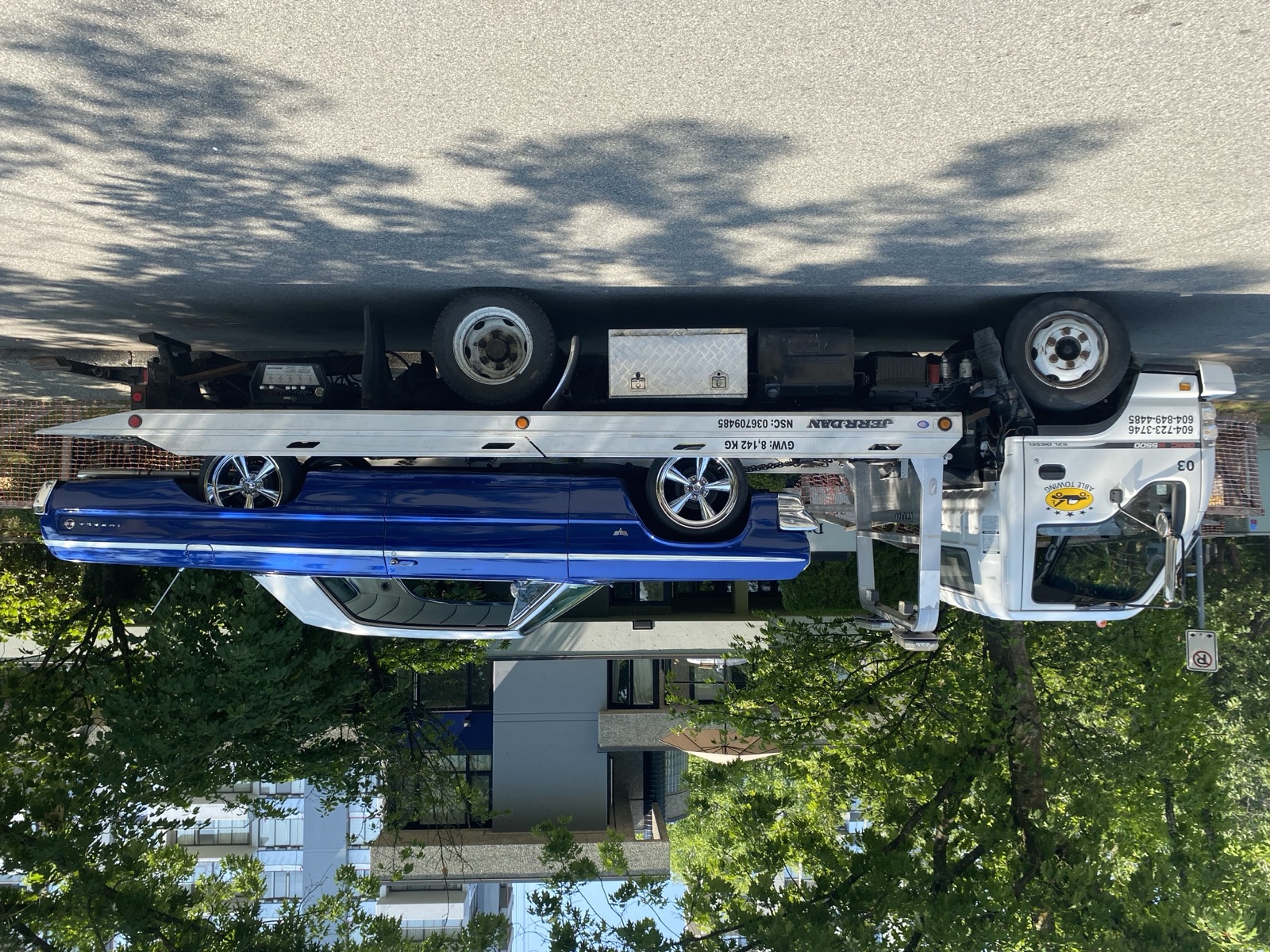 Classic car transport